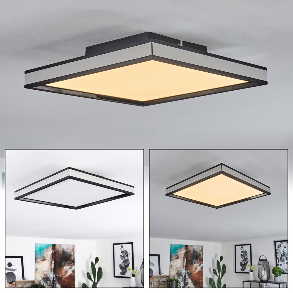 Nabbas Deckenpanel LED Schwarz, 1-flammig main product photo