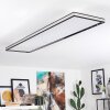 Nabbas Deckenpanel LED Schwarz, Weiß, 1-flammig, Fernbedienung