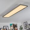 Nabbas Deckenpanel LED Schwarz, Weiß, 1-flammig, Fernbedienung
