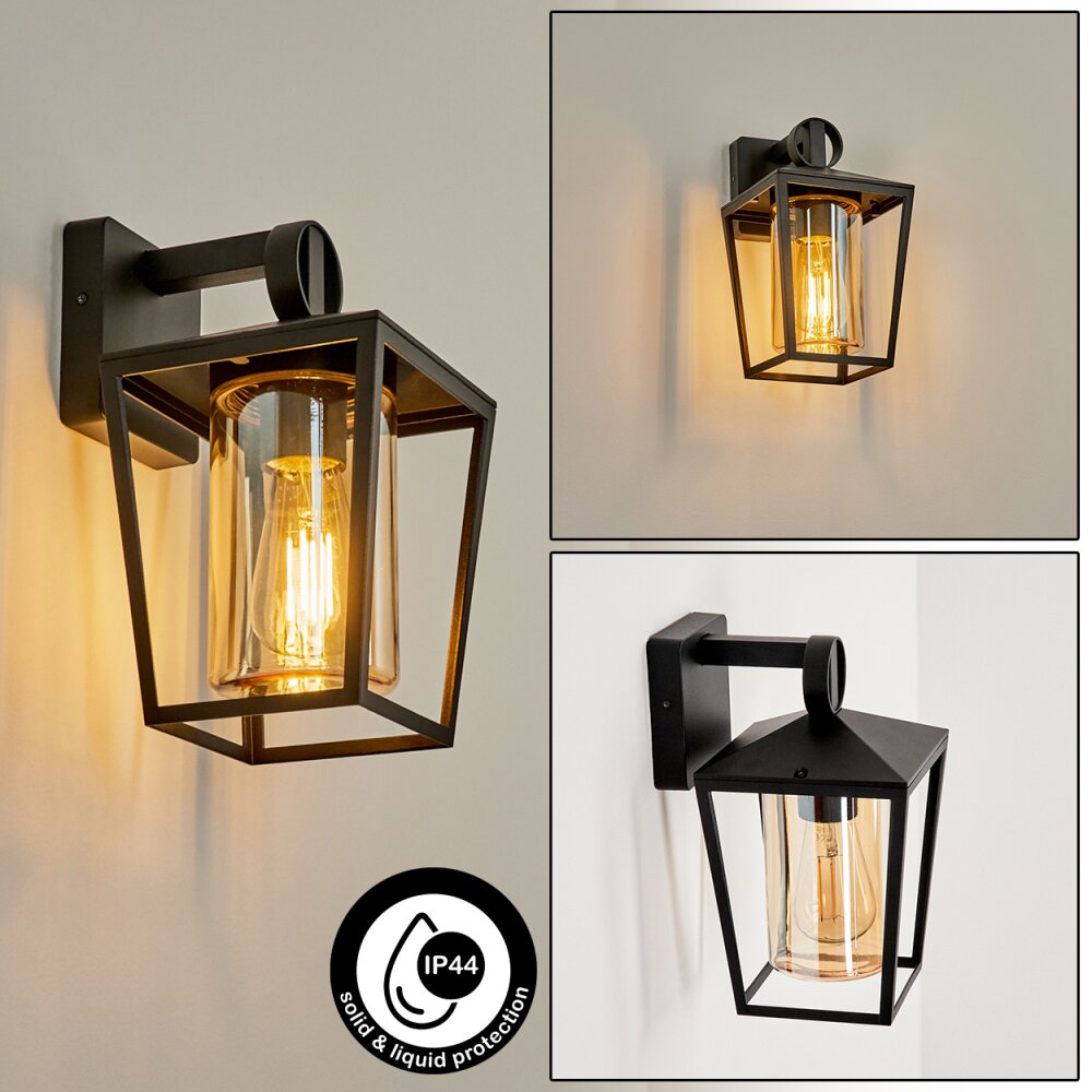 Heinonen Außenwandleuchte Schwarz, 1-flammig main product photo
