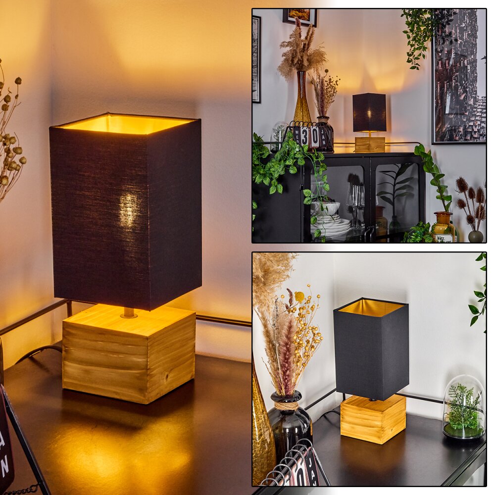 Geneva Tischleuchte Naturfarben, 1-flammig main product photo