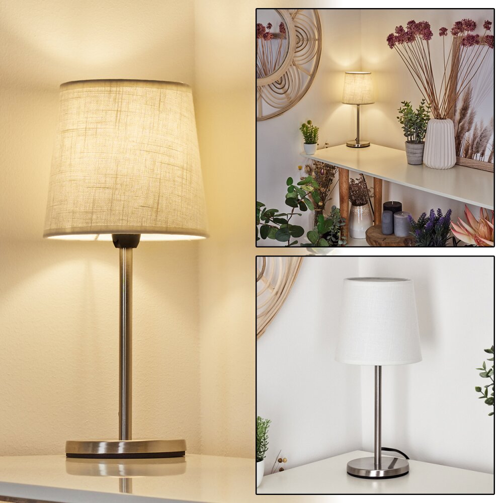 Sikala Tischleuchte Nickel-Matt, 1-flammig main product photo