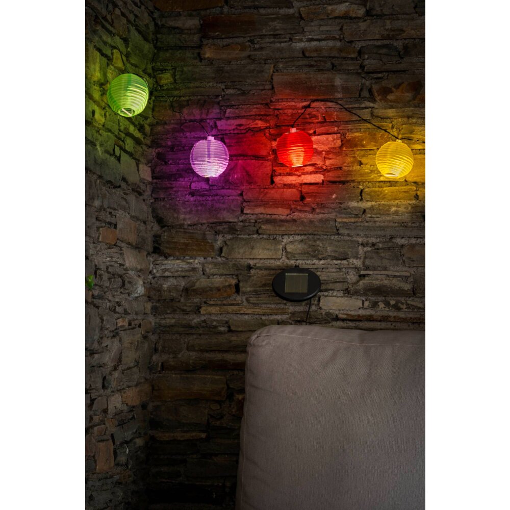 Eglo DOTS Solar-Lichterkette LED Schwarz, 10-flammig main product photo