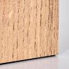Heimola Tischleuchte Holz hell, 1-flammig