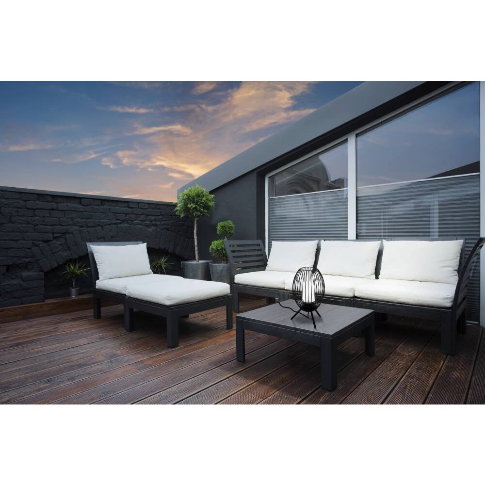 Eglo FUSIGNANO Außentischleuchte Schwarz, 1-flammig main product photo