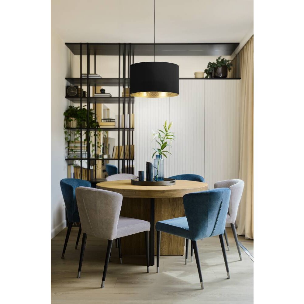 Eglo ZARAGOZA Hängeleuchte Schwarz, 1-flammig main product photo