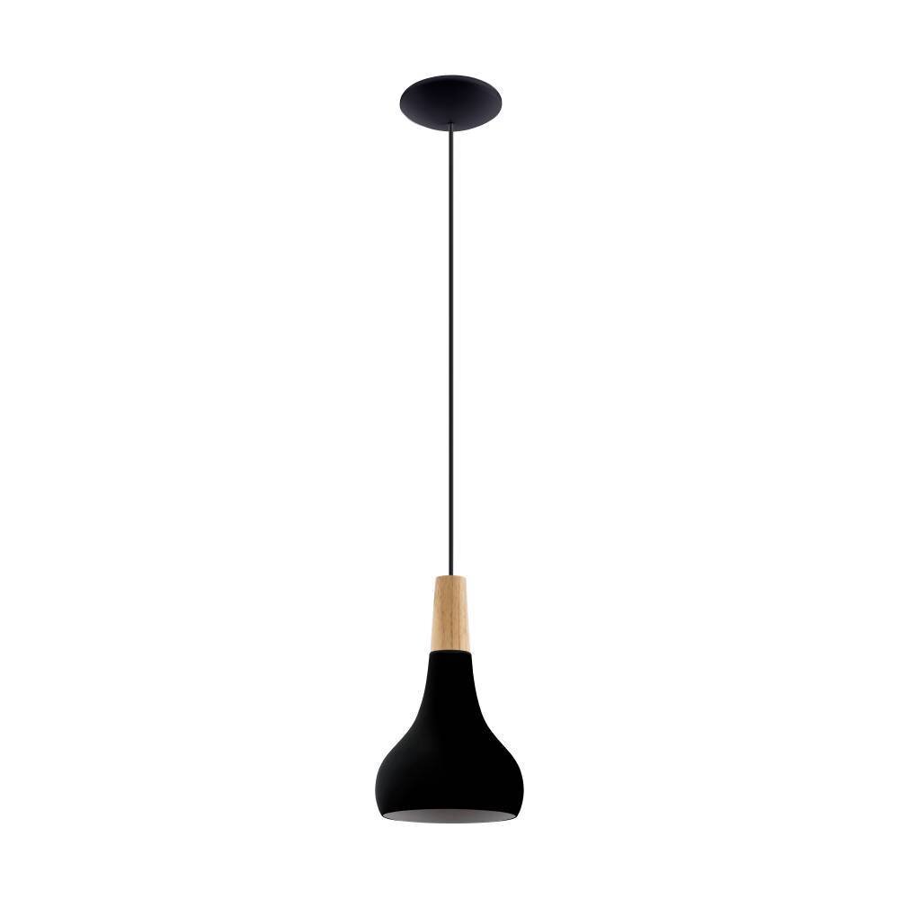 Eglo SABINAR Hängeleuchte Braun, Schwarz, 1-flammig main product photo