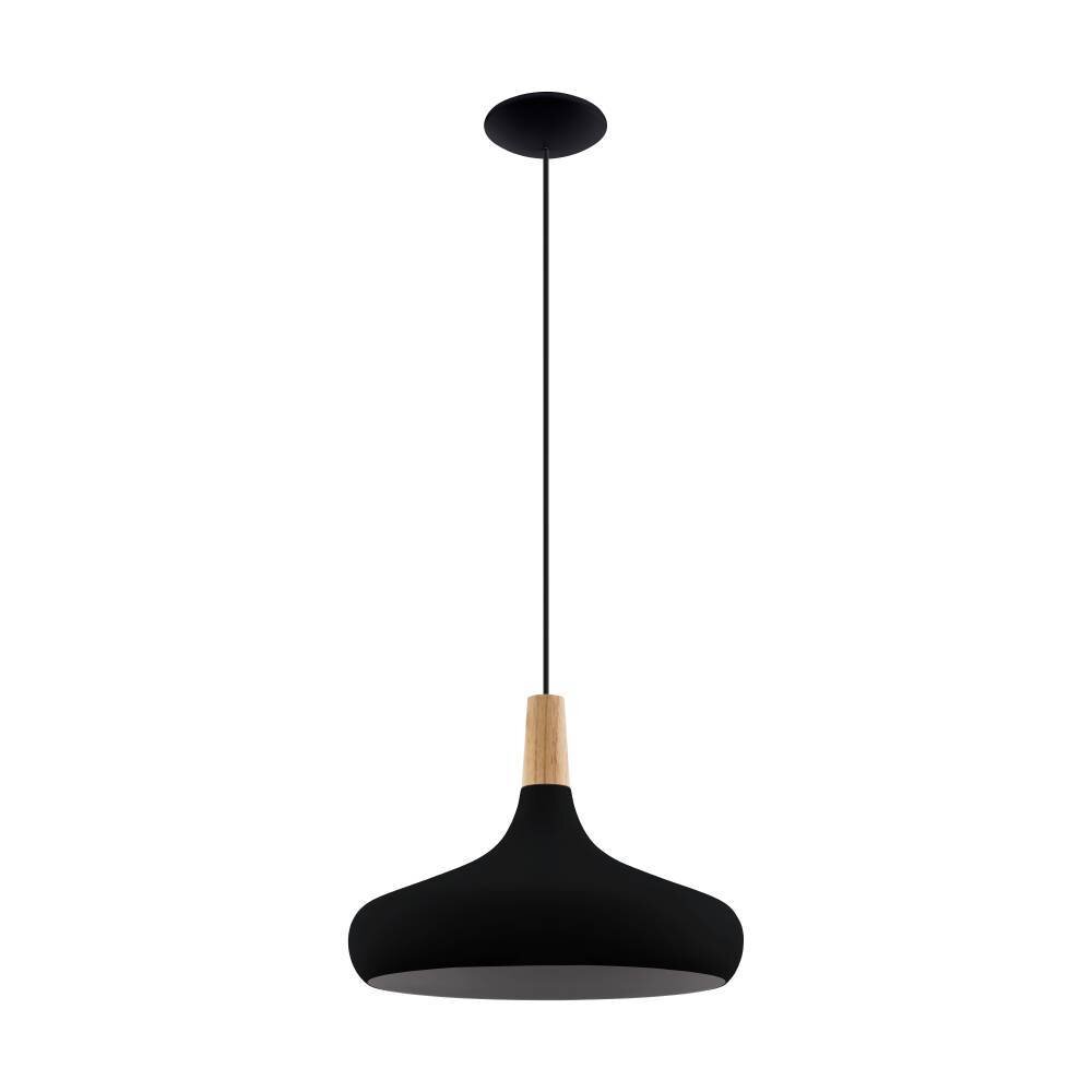 Eglo SABINAR Hängeleuchte Braun, Schwarz, 1-flammig main product photo