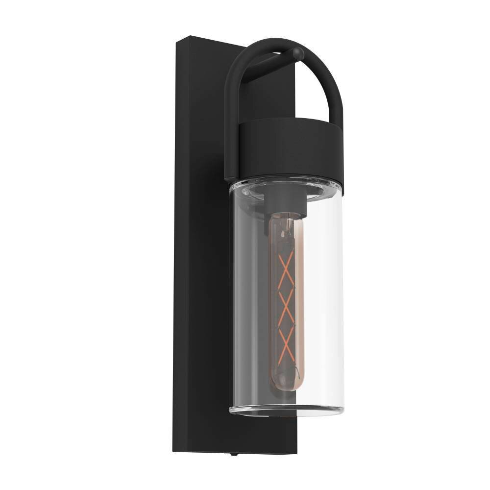 Eglo CARRARO Außenwandleuchte Schwarz, 1-flammig main product photo
