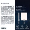 Paul Neuhaus PURE-MIRA Deckenleuchte LED Aluminium, 6-flammig, Fernbedienung