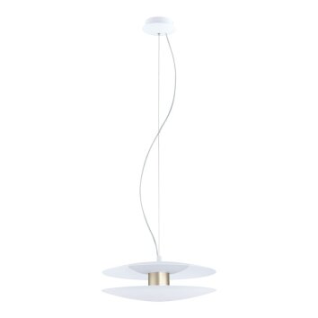 EGLO TRAPPETO Hängeleuchte LED Champagner, Weiß, 2-flammig EGLO TRAPPETO Hängeleuchte LED Champagner, Weiß, 2-flammig