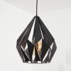 Marang Hängeleuchte Schwarz, Silber, 1-flammig