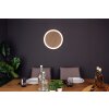 Luce Design MOON Wandleuchte LED Braun, Holzoptik, Schwarz, 1-flammig