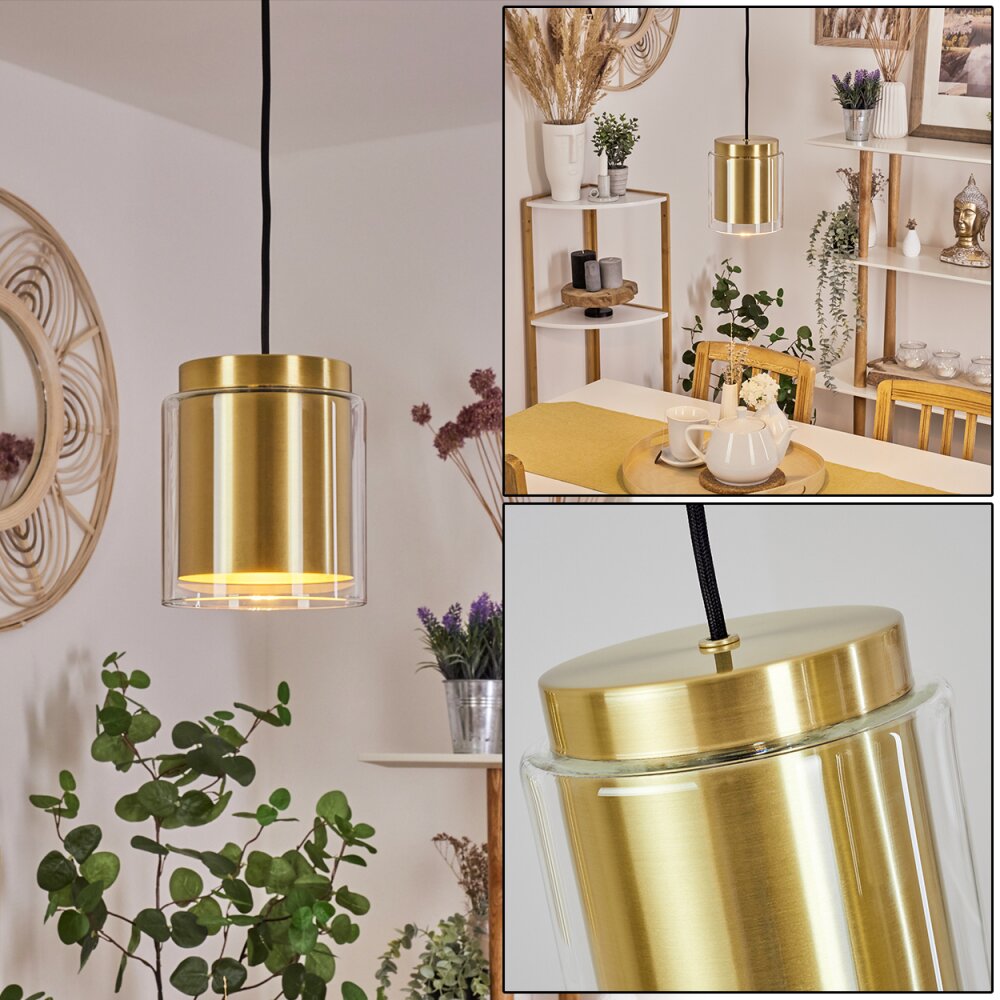 Pimeirol Hängeleuchte Schwarz, 1-flammig main product photo