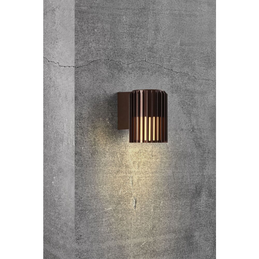 Nordlux Aludra Außenwandleuchte Braun, 1-flammig