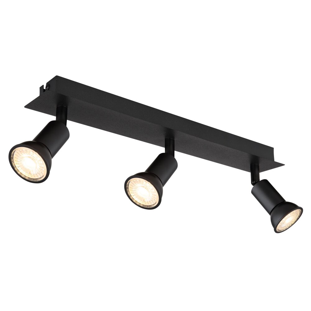 Globo DREW Deckenleuchte Schwarz, 3-flammig main product photo