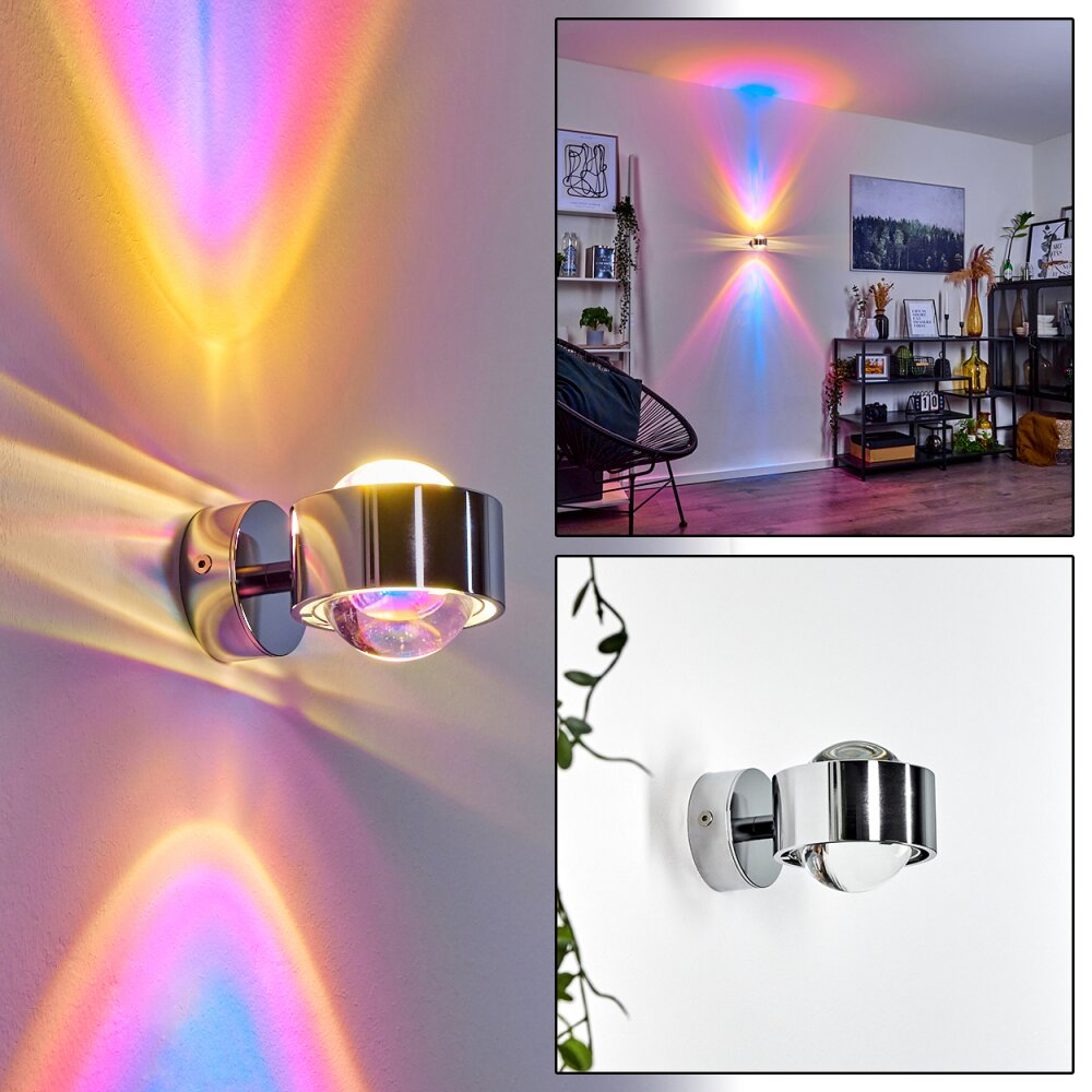 Sapri Wandleuchte Chrom, 1-flammig main product photo