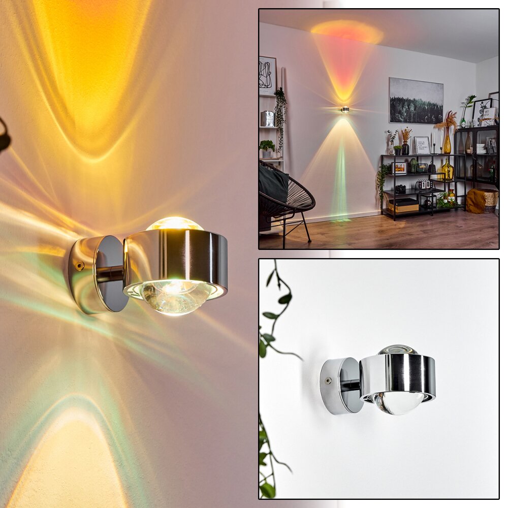 Sapri Wandleuchte Chrom, 1-flammig main product photo