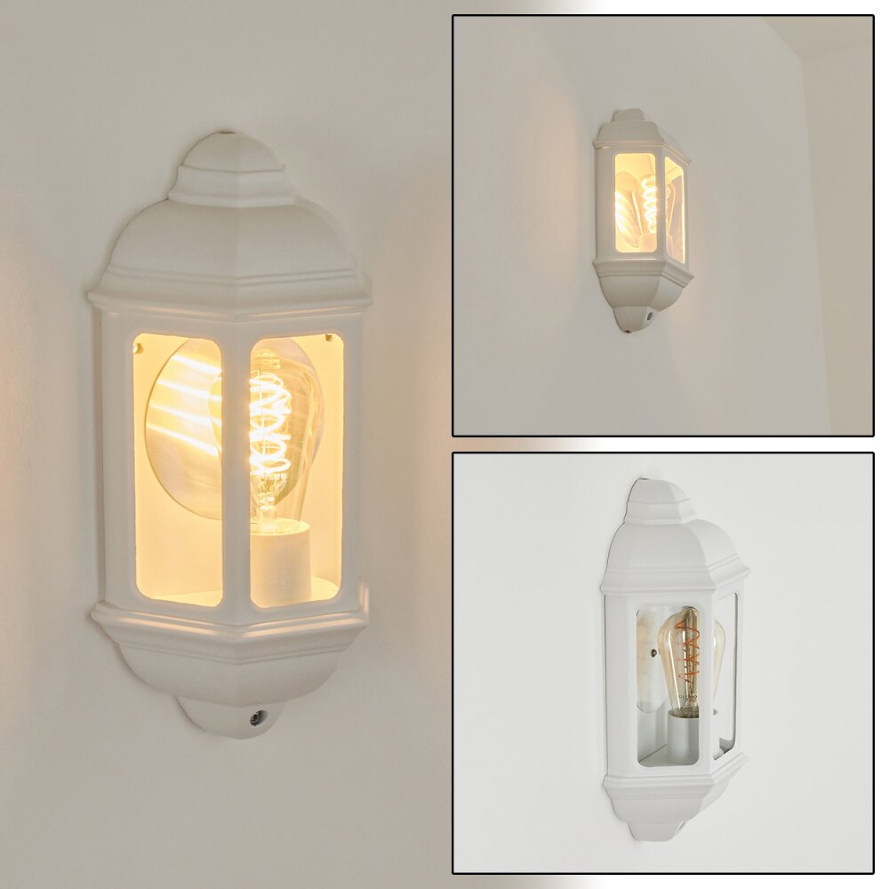 Ouse Außenwandleuchte Weiß, 1-flammig main product photo