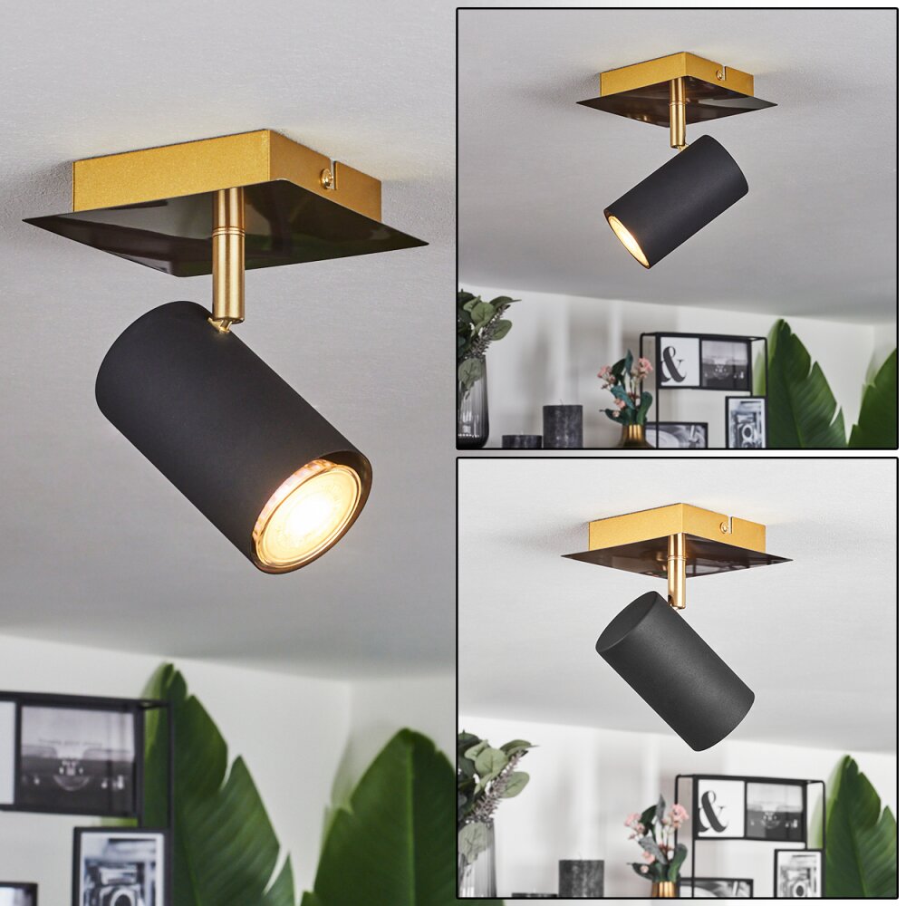 Zuoz Deckenleuchte Gold, 1-flammig main product photo