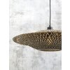 Good & Mojo BALI Bogenlampe Schwarz, 1-flammig