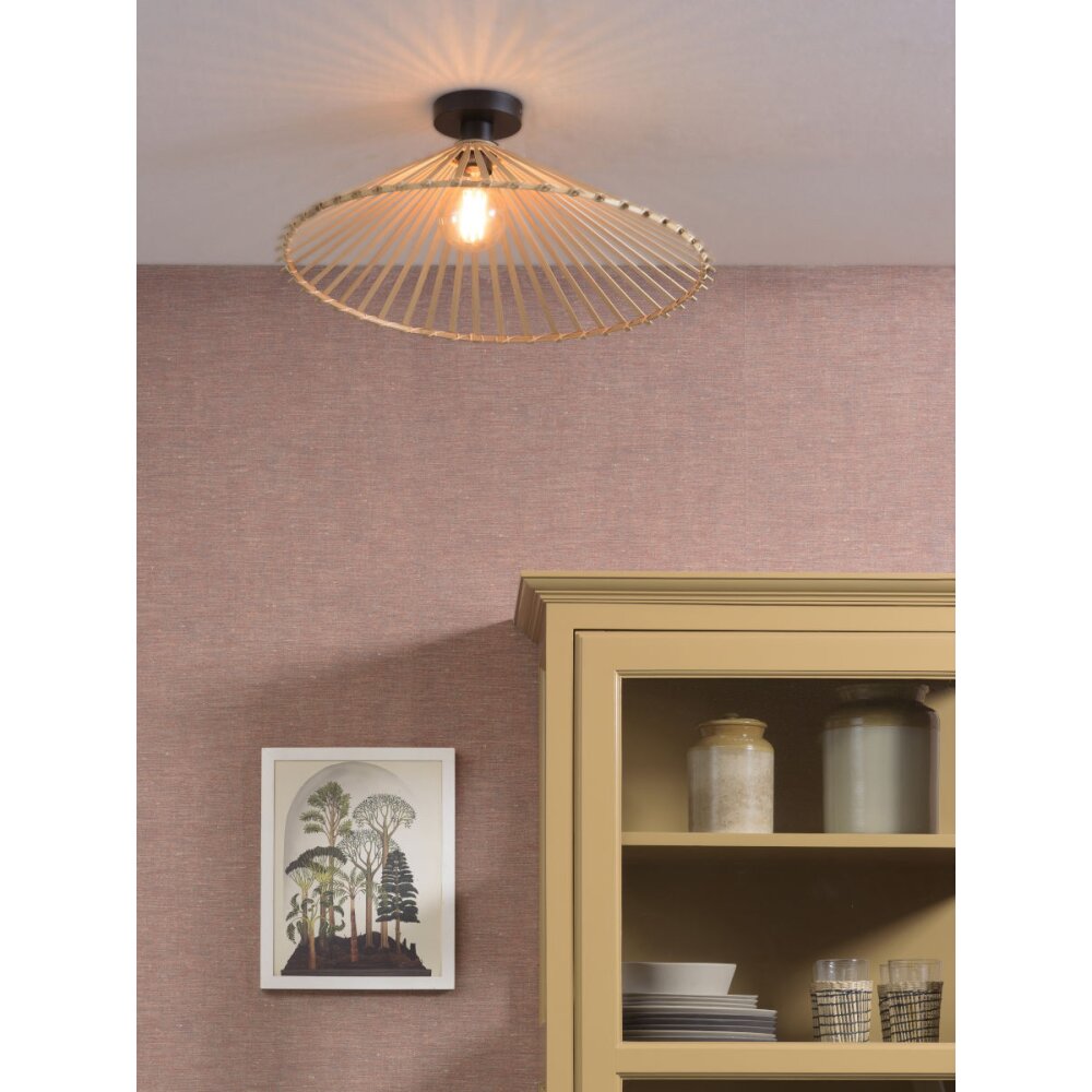 Good & Mojo BROMO Deckenleuchte Schwarz, 1-flammig main product photo