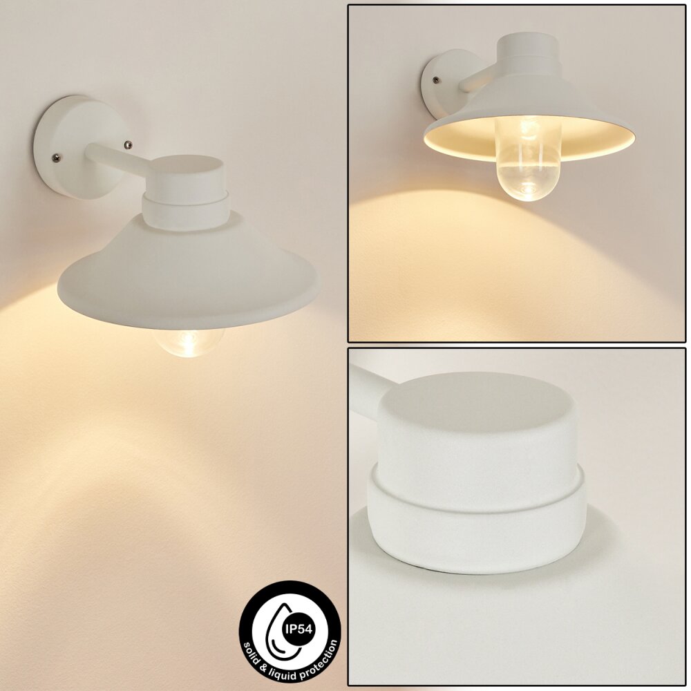 Pumiri Außenwandleuchte LED Weiß, 1-flammig main product photo