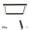Paul Neuhaus PURE-LINES Deckenleuchte LED Anthrazit, 1-flammig, Fernbedienung