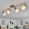 Villaseca Deckenleuchte LED Nickel-Matt, 4-flammig