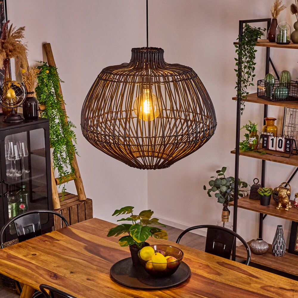 Mani Hängeleuchte Schwarz, 1-flammig main product photo