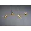 Trio Leuchten Marley Pendelleuchte Altmessing, 4-flammig