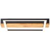Brilliant Loneos Deckenleuchte LED Braun, Schwarz, 1-flammig