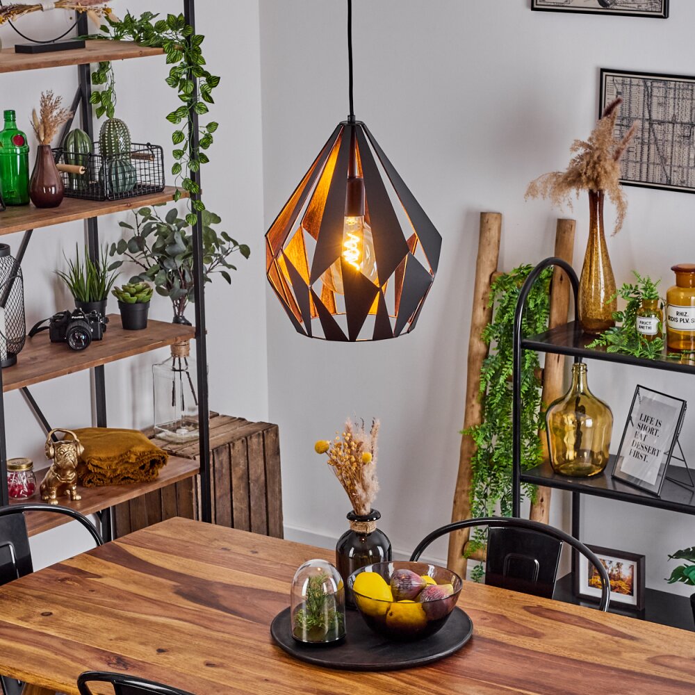 Marang Hängeleuchte Schwarz, 1-flammig main product photo