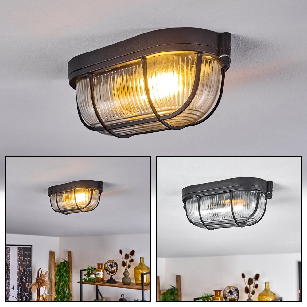 Quintay Deckenleuchte Schwarz, 1-flammig main product photo