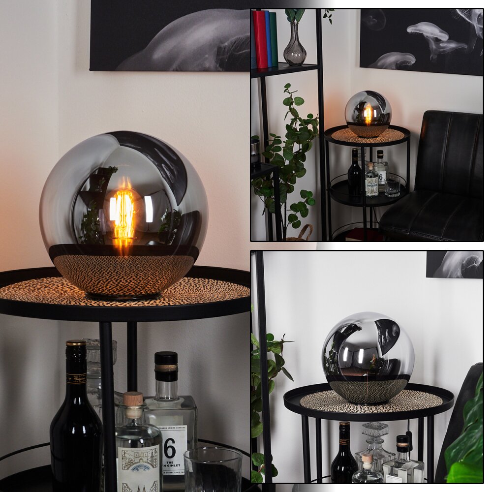 Recoutas Tischleuchte Schwarz, 1-flammig main product photo