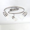 Chapod Deckenleuchte LED Nickel-Matt, 3-flammig