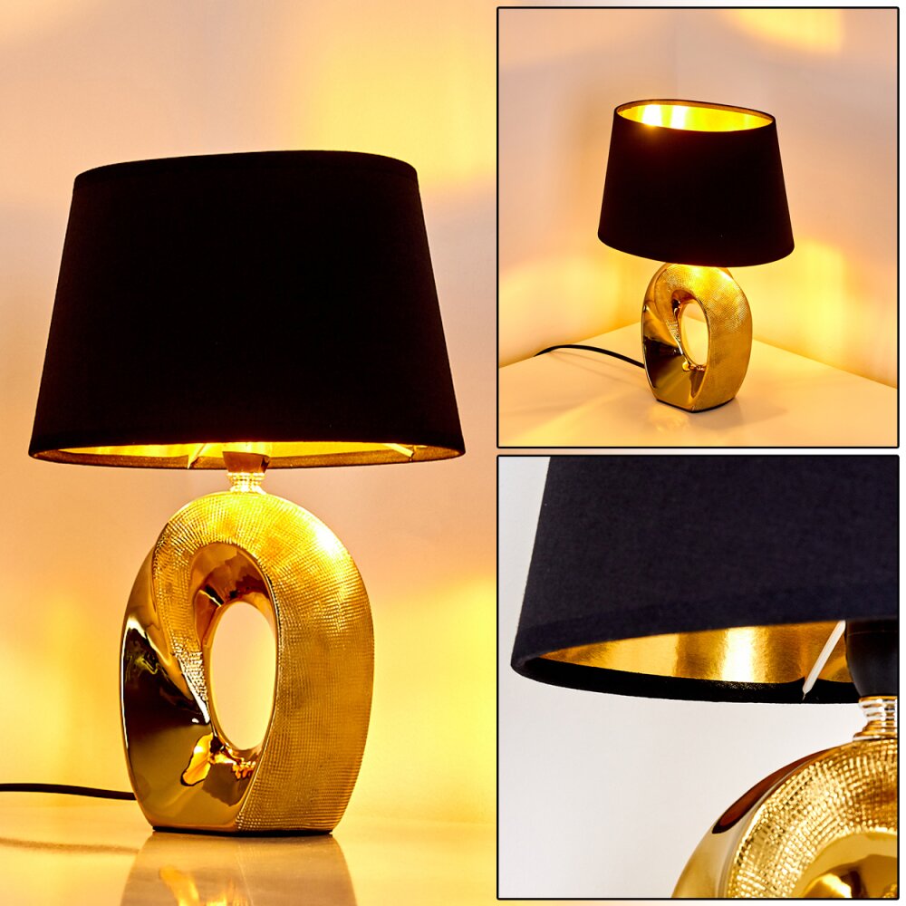 Rovio Tischleuchte Gold, 1-flammig main product photo