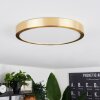 Finsrud Deckenpanel LED Gold, 1-flammig