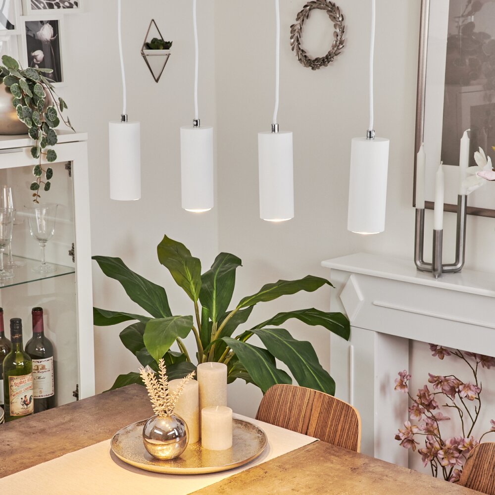 Javel Pendelleuchte Weiß, 4-flammig main product photo