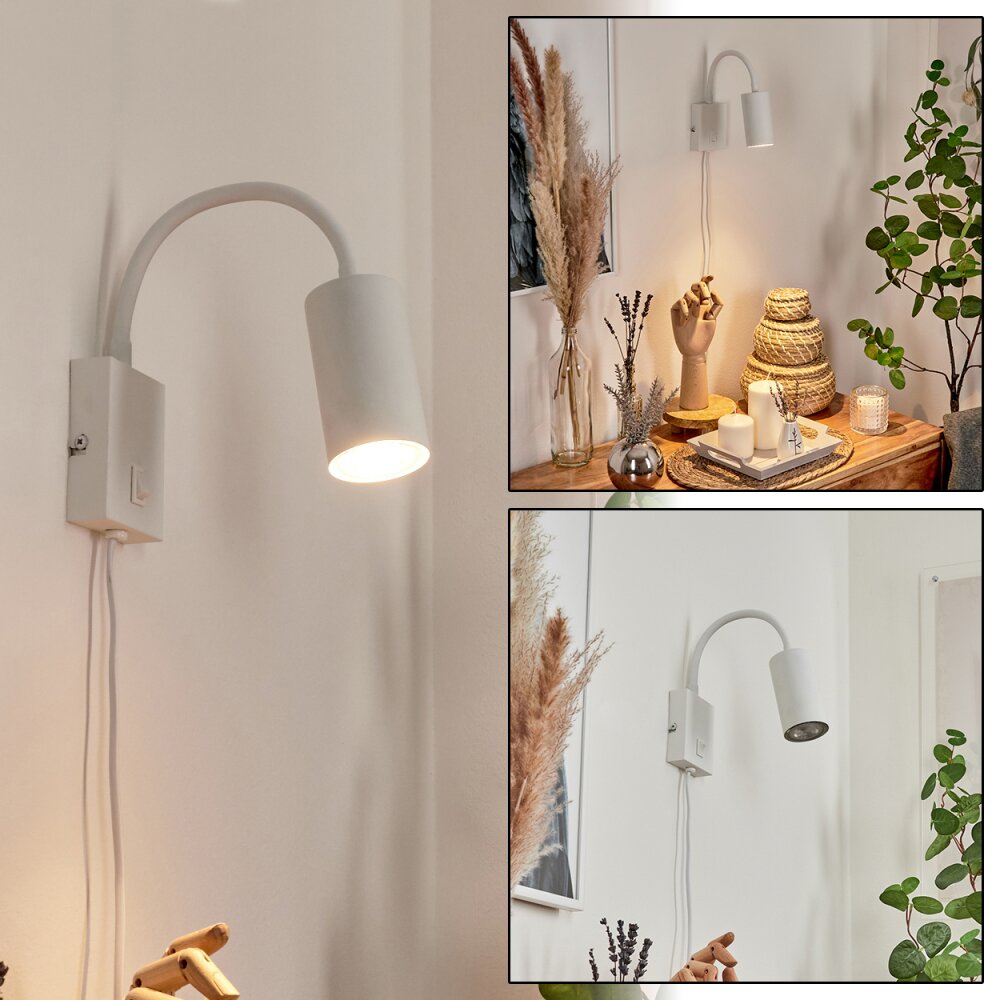 Javel Wandleuchte Weiß, 1-flammig main product photo