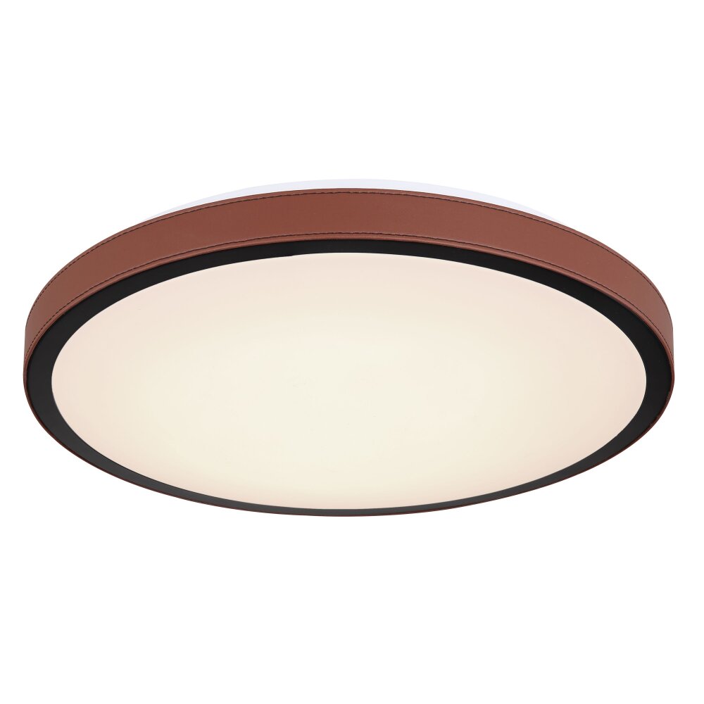 Globo SAMMI Deckenleuchte LED Braun, Schwarz, Weiß, 1-flammig main product photo