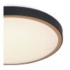 Globo SAMMI Deckenleuchte LED Messing, Schwarz, Weiß, 1-flammig