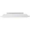 Brilliant Malgas Deckepanel LED Weiß, 1-flammig, Fernbedienung