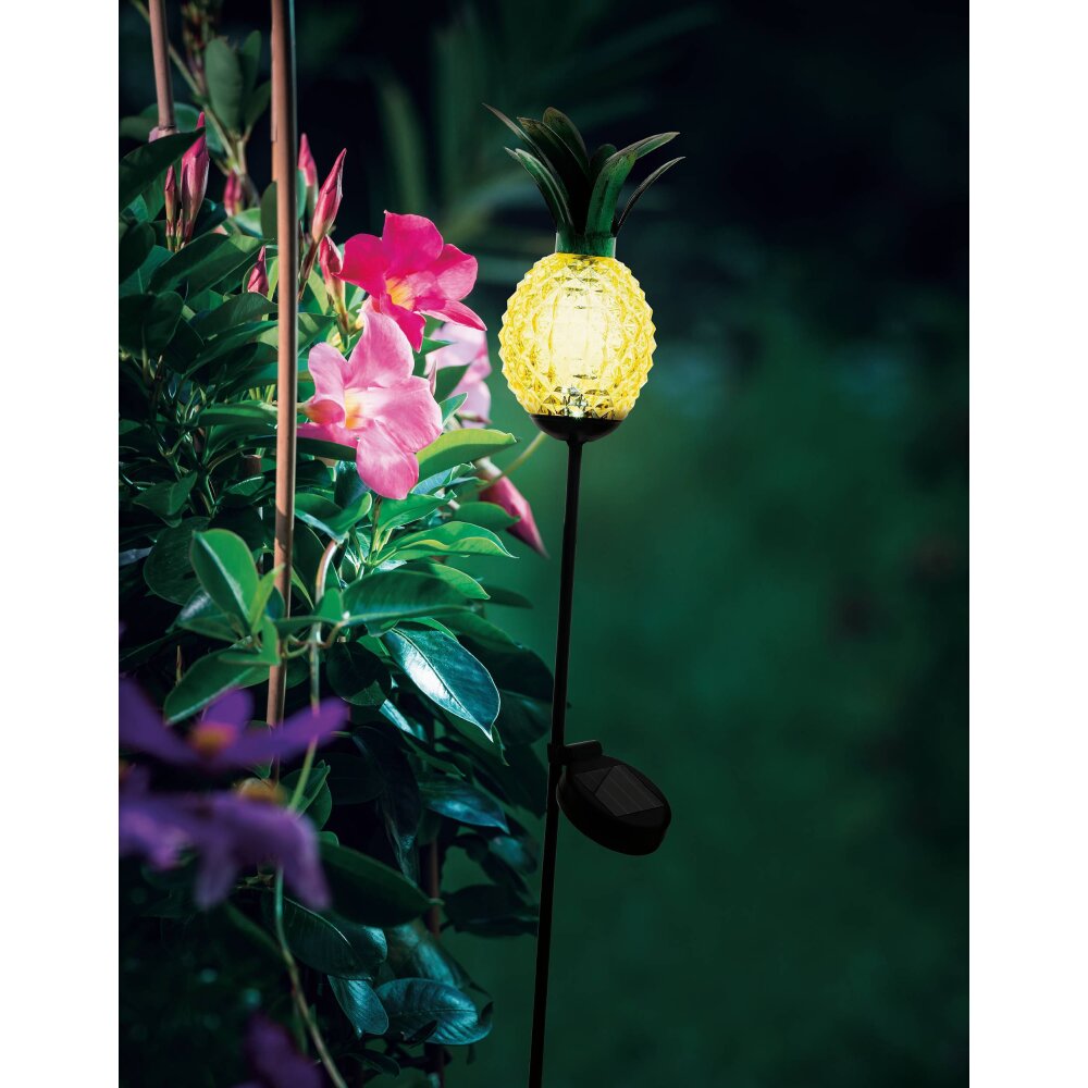 Eglo ANANAS Solarleuchte LED Schwarz, 1-flammig main product photo