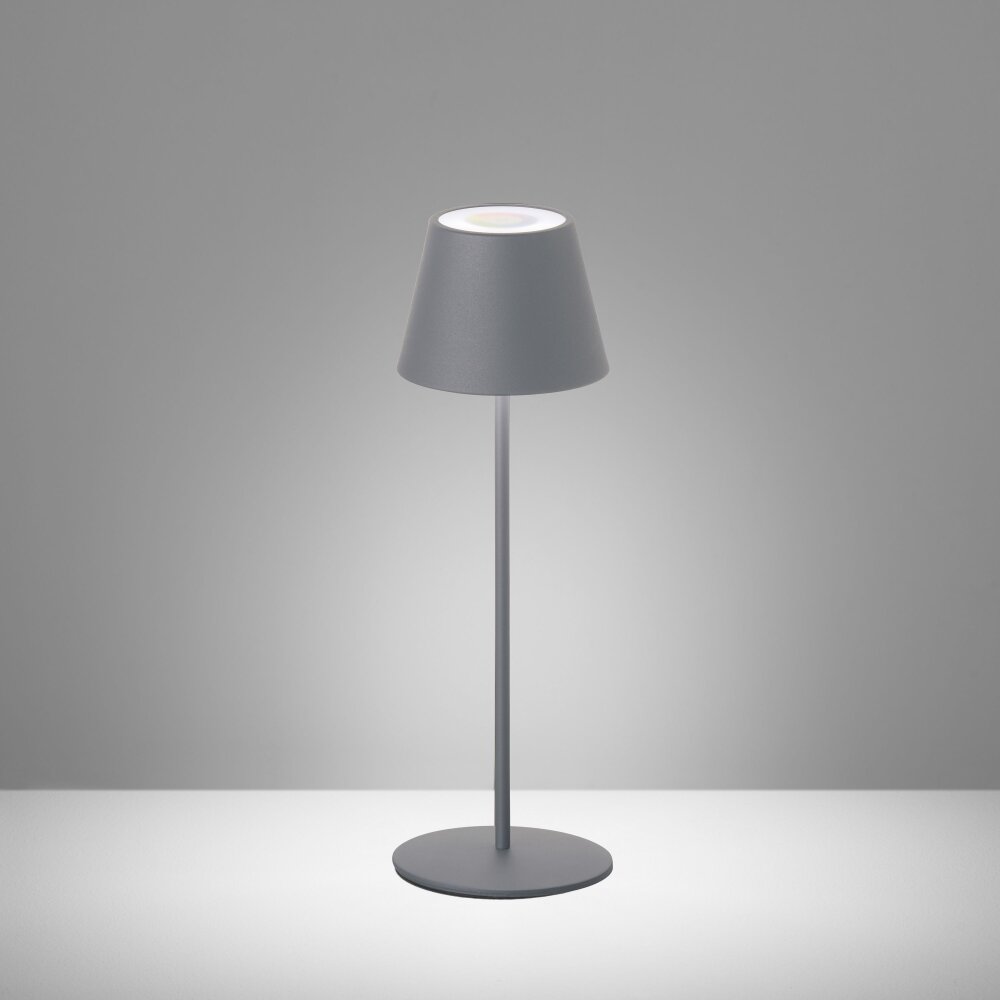 FHL easy Cosenza Außentischleuchte LED Grau, 1-flammig, Farbwechsler main product photo