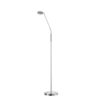 FHL easy Luna Stehleuchte LED Nickel-Matt, 1-flammig