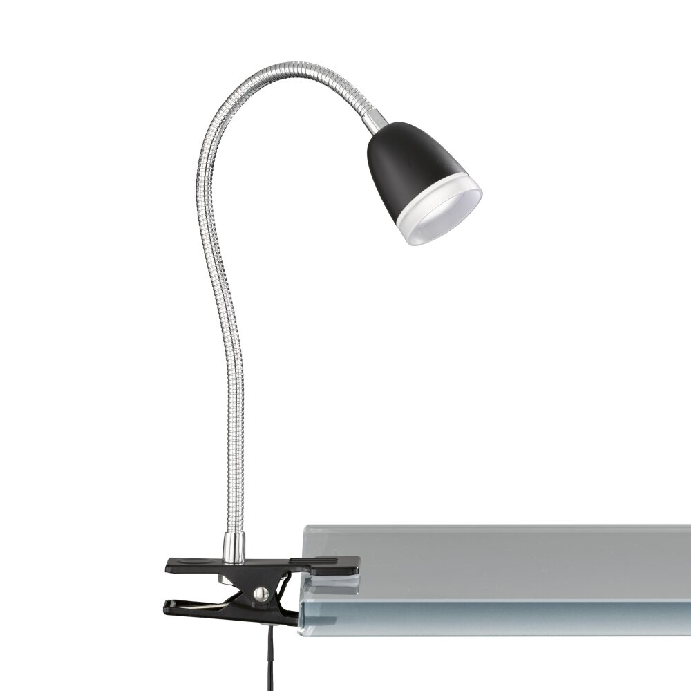 FHL easy Nox Klemmleuchte LED Schwarz, 1-flammig main product photo