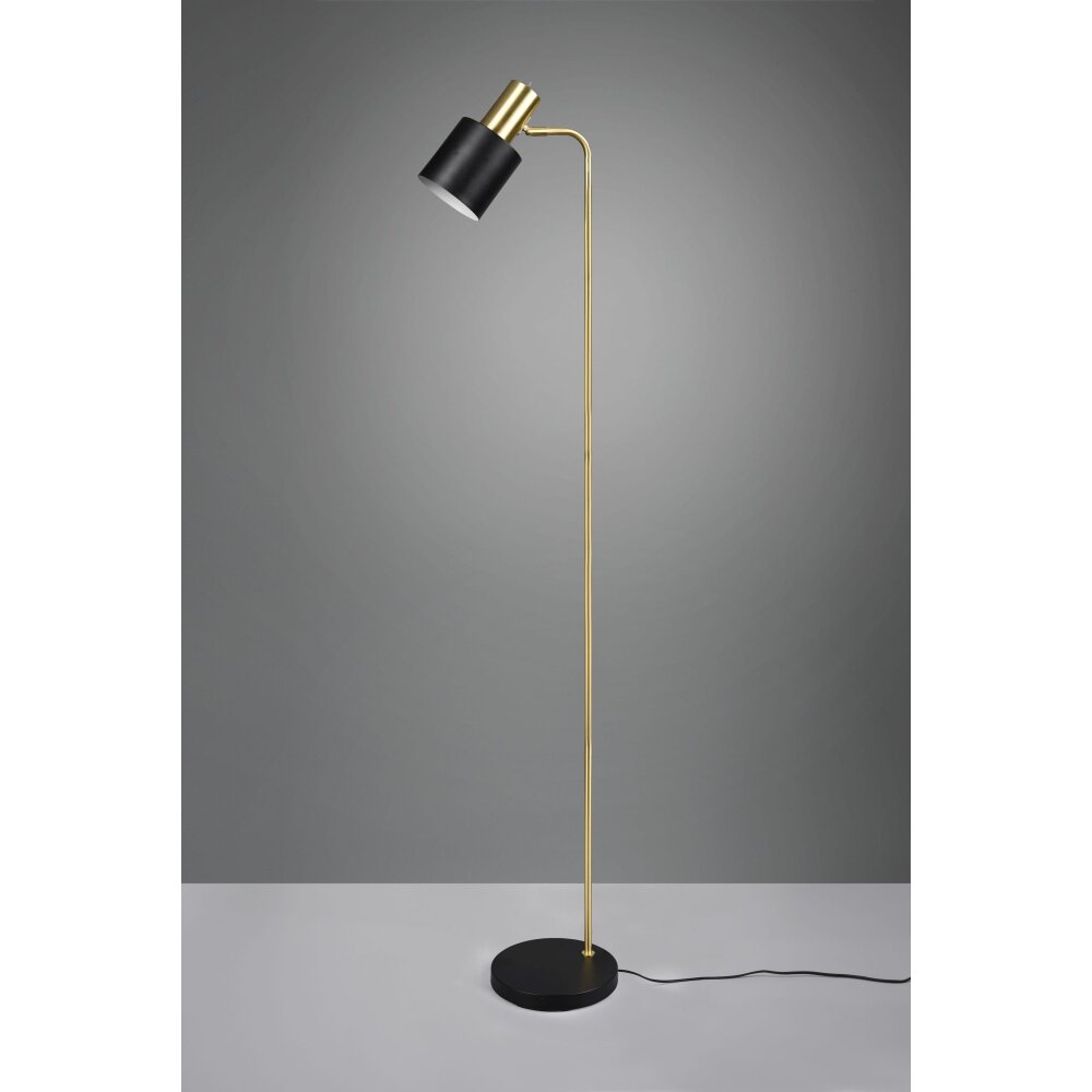 Reality Adam Stehleuchte Gold, Schwarz, 1-flammig main product photo