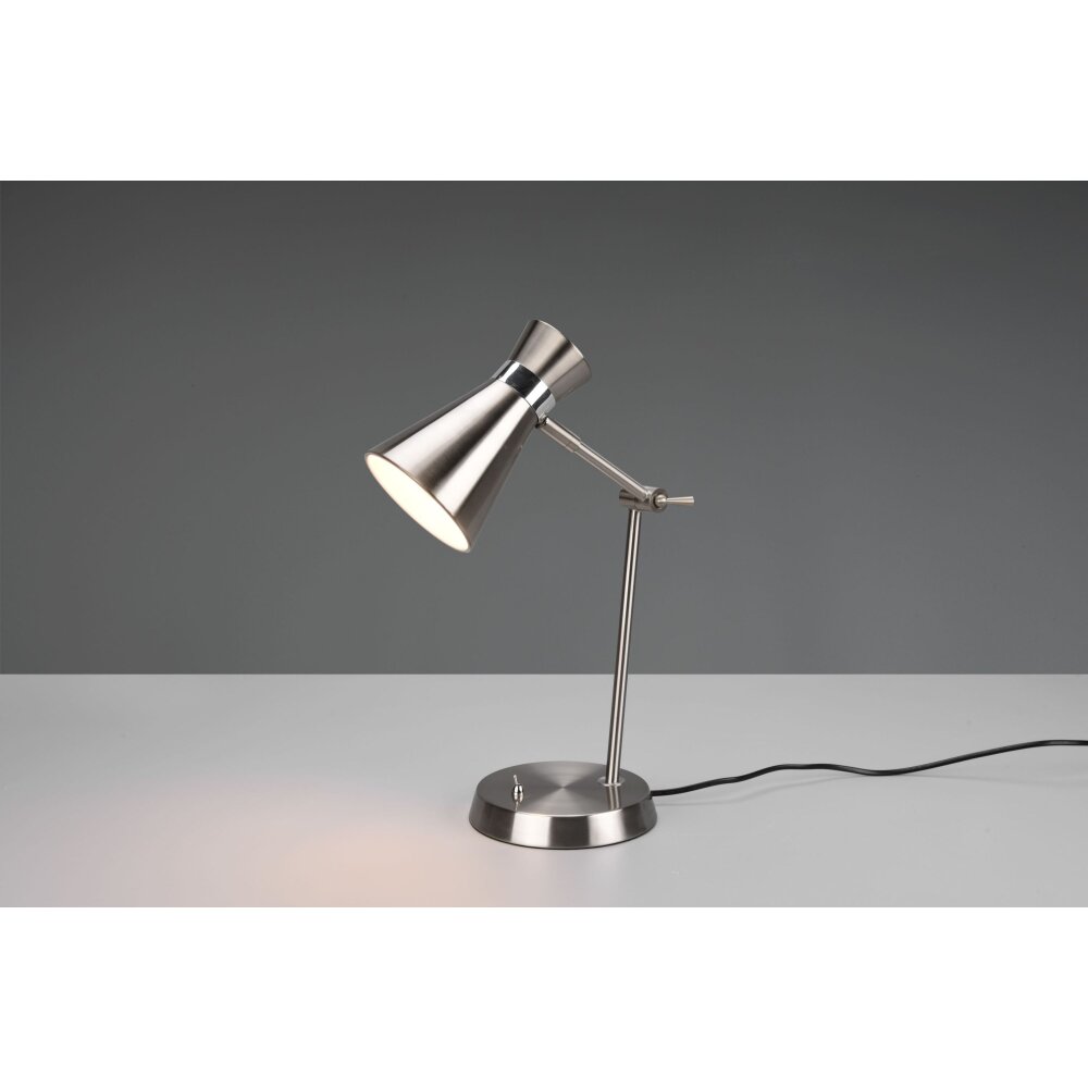 Reality Enzo Tischleuchte Nickel-Matt, 1-flammig main product photo