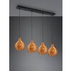 Reality Sprout Pendelleuchte Schwarz, 4-flammig